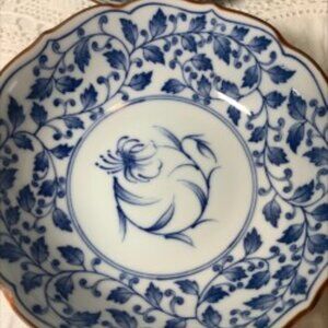 RARE FIND TACHIKICHI JAPANESE PROCELAIN SET OF 2 BOWLS